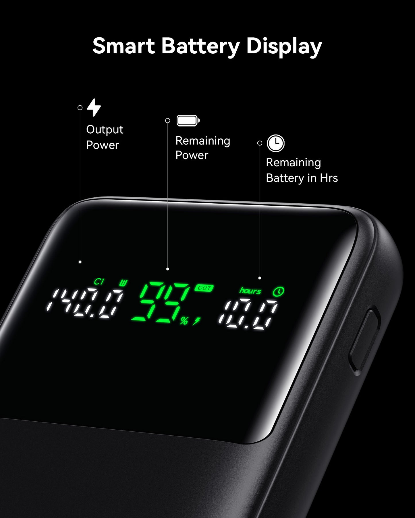 Banco de energía INIU Cougar P64-E1, el más rápido, 140 W, 25 000 mAh