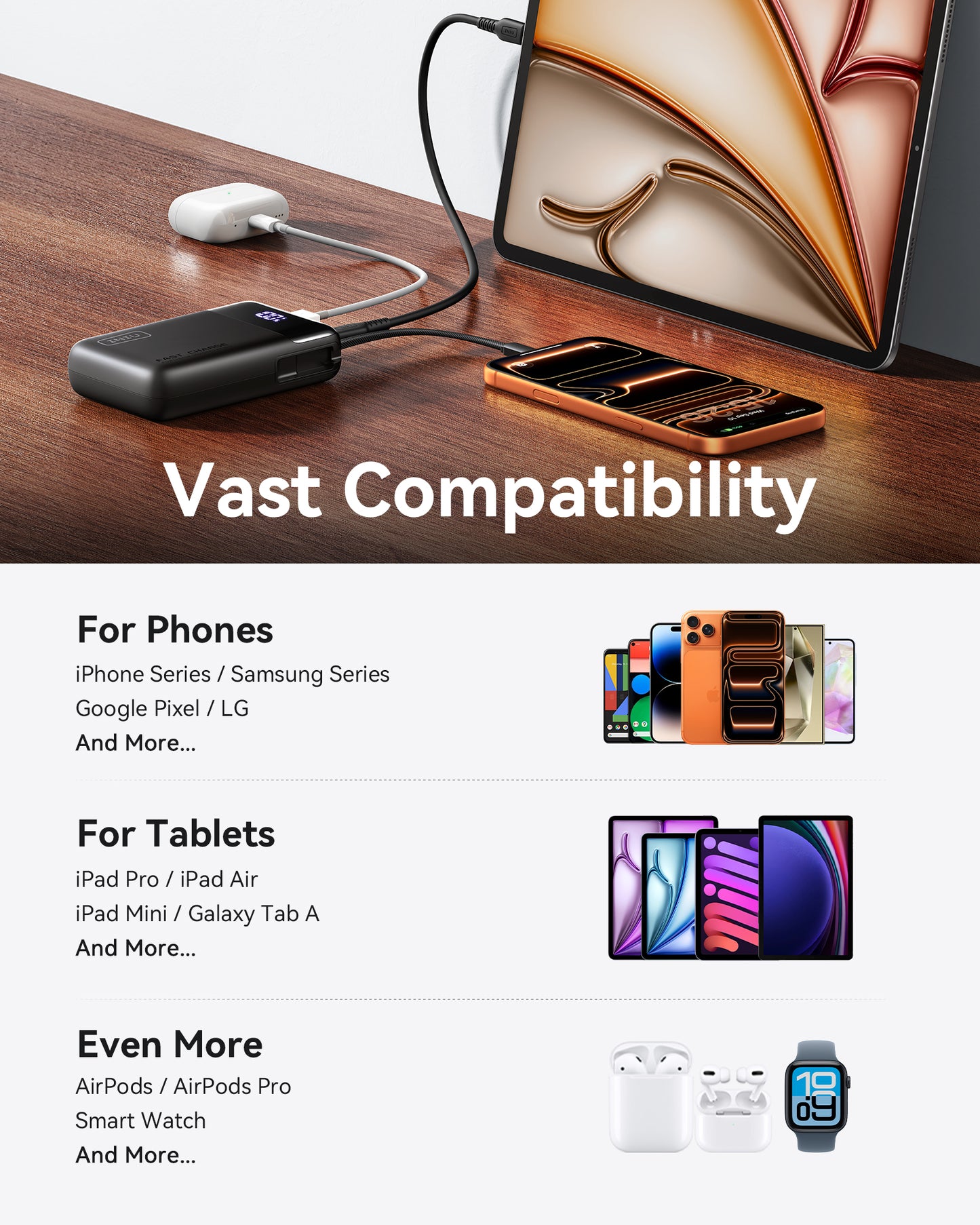 INIU Carry P51L-E2 Powerbank 45W 20000mAh