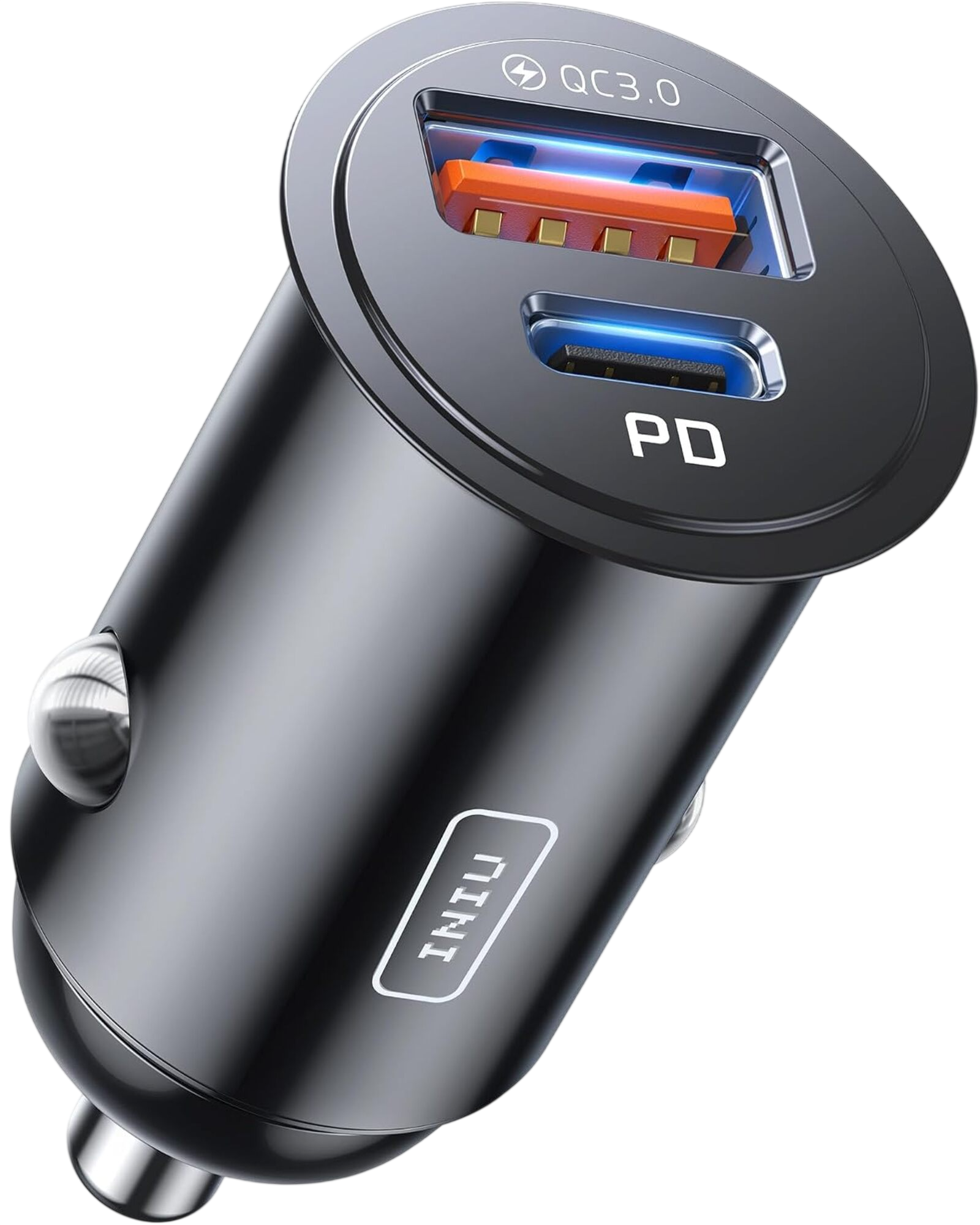 usb cigarette charger Lukyamzn Car Multi Port 108-Watt Fast USB C Car Charger PD 36-Watt & QC3.0 Lighter in Black w/5 ft. Cable SA21-127B021 Syncwire car charger has an on/off switch to control power flow Nomad Car Charger - 70W
