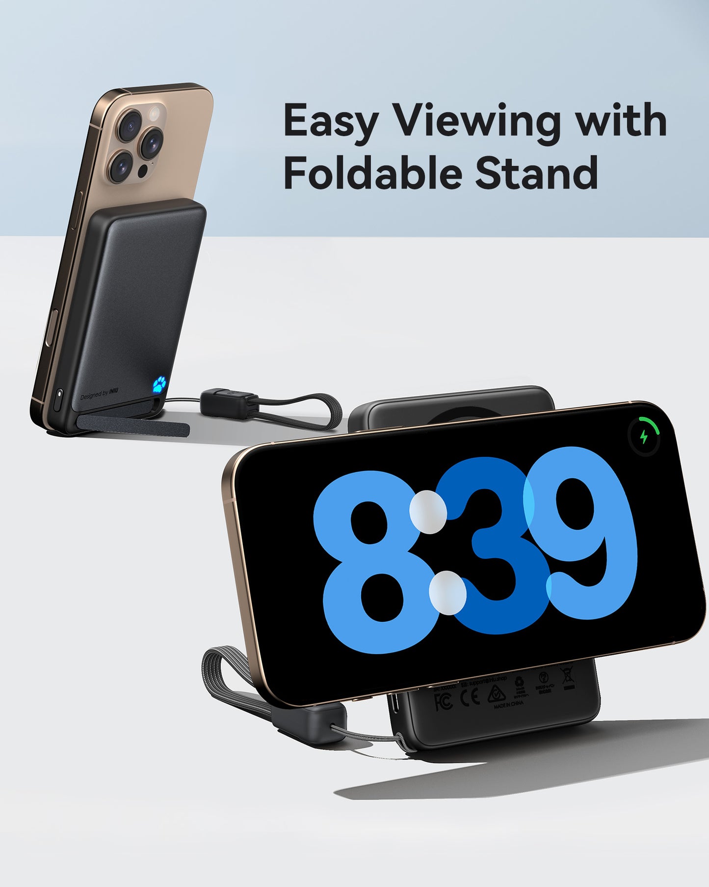 INIU P73-E1 Power Bank Black