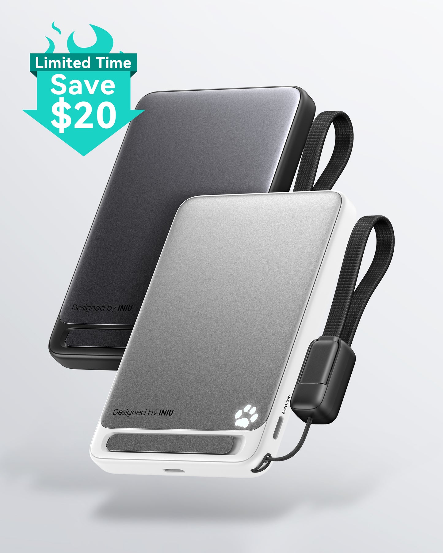 [New] Cargador inalámbrico INIU SnapGo P73-E1 Qi2 15W 10000mAh