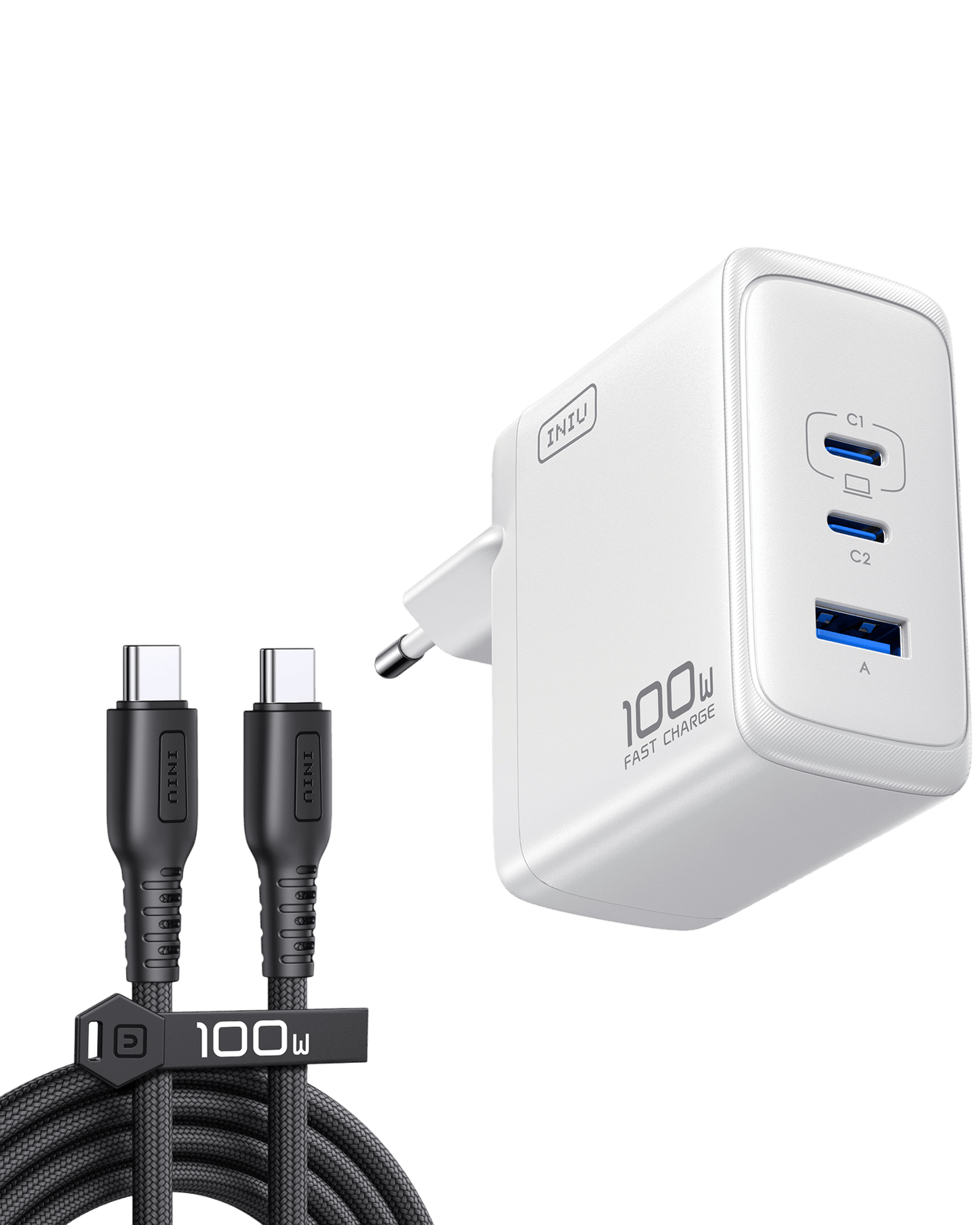 INIU Chargeur GaN Cougar A11 100 W