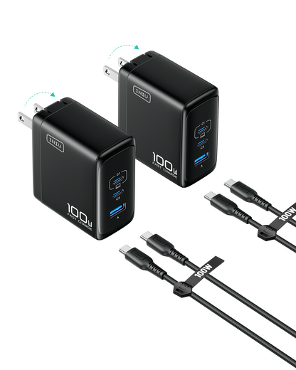INIU A11 100W 3-Port GaN Charger