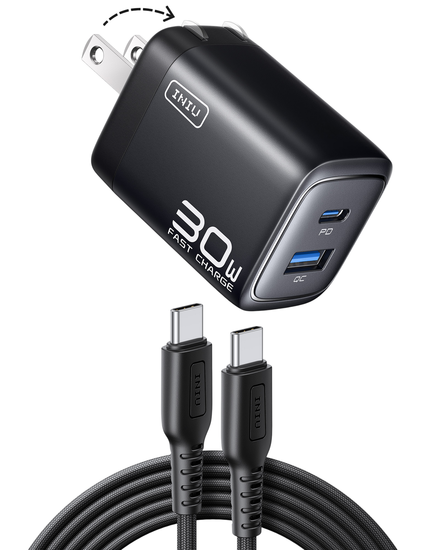 INIU A12 30W Dual Port Charger