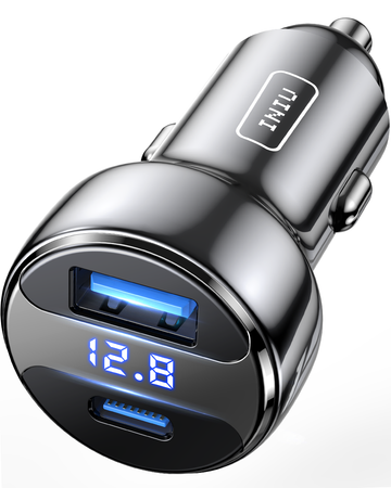 INIU I711 2-Port Ultra Fast Car Charger 66W