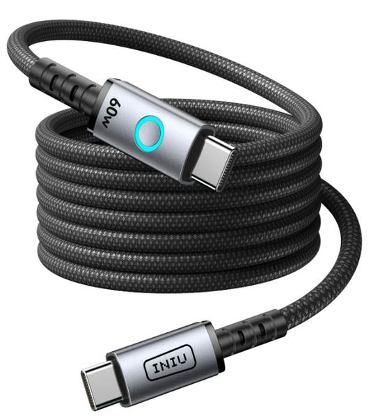 INIU C13 60W USB C - USB C ケーブル