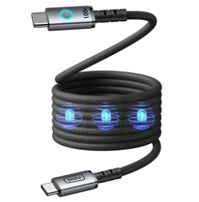 Iniu C21-P1 USB C to USB C 100W Leopard Magnetic Cable