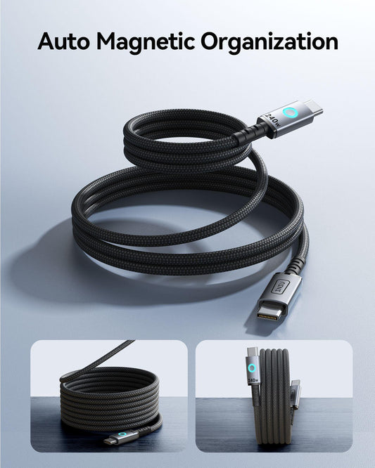 Iniu C22-P1 USB C to USB C 240W Leopard Magnetic Cable