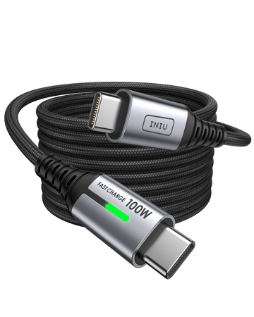 INIU D5CC USB C a C Cable 100W ( 1-Pack)