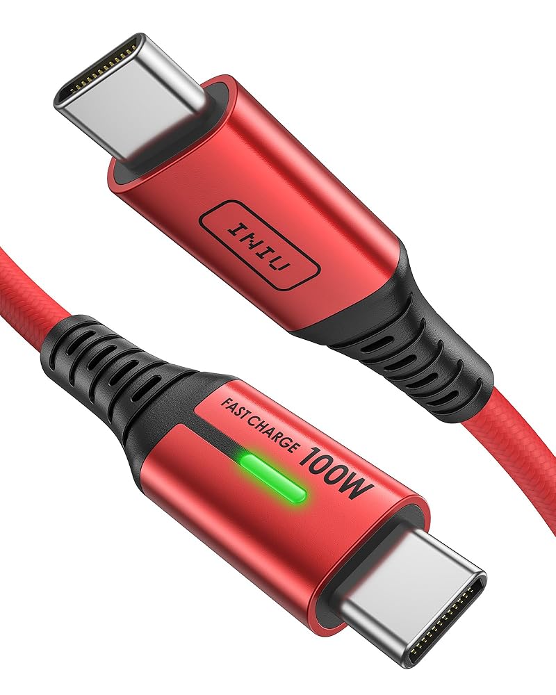 INIU D5CC USB C to C Cable 100W ( 1-Pack)