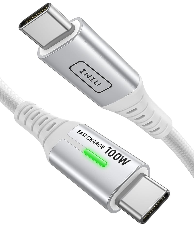 INIU D5CC USB C to C Cable 100W ( 1-Pack)