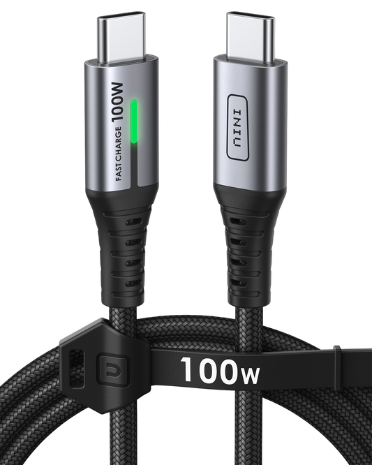 INIU D5CC 100W USB C to C Cable (3.3ft, 1-Pack)