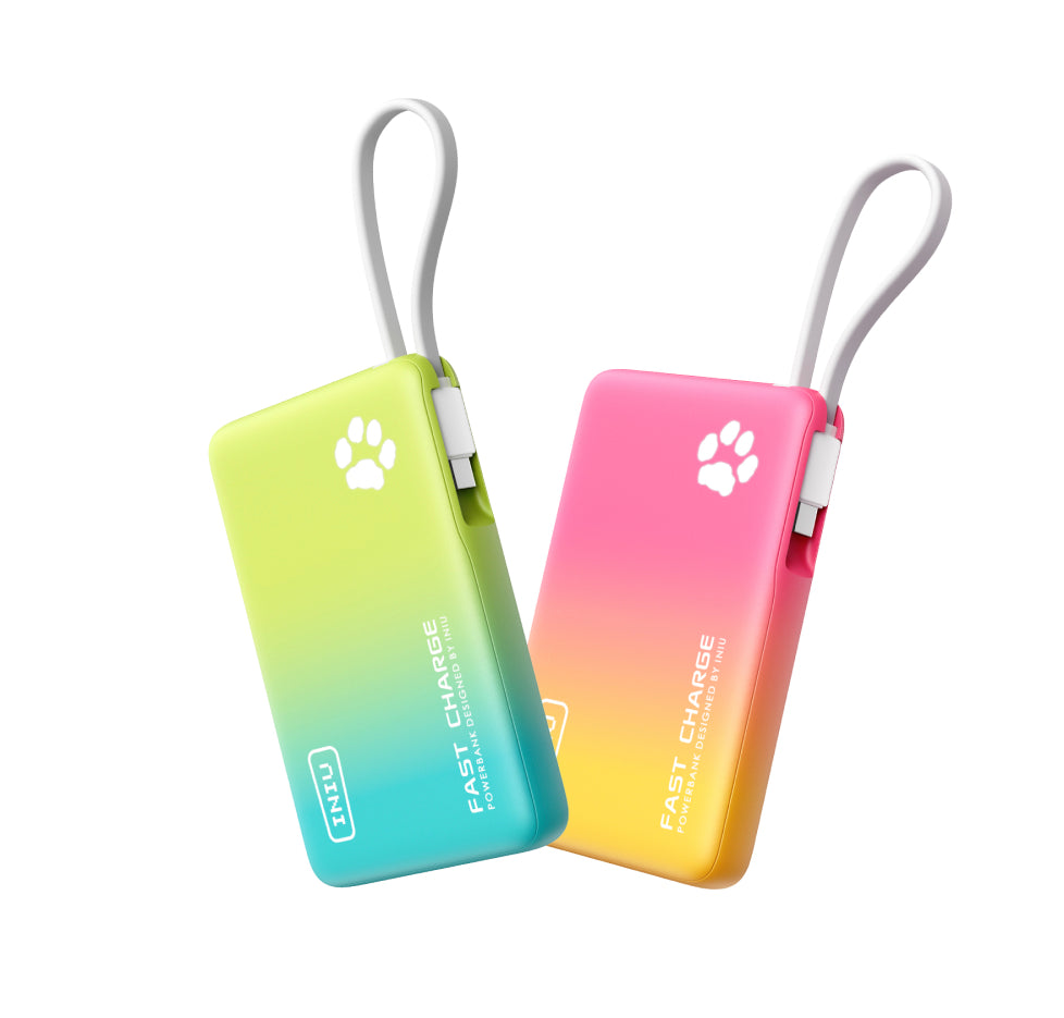 INIU Pawsible P41L-E2 Power Bank (2-Pack)