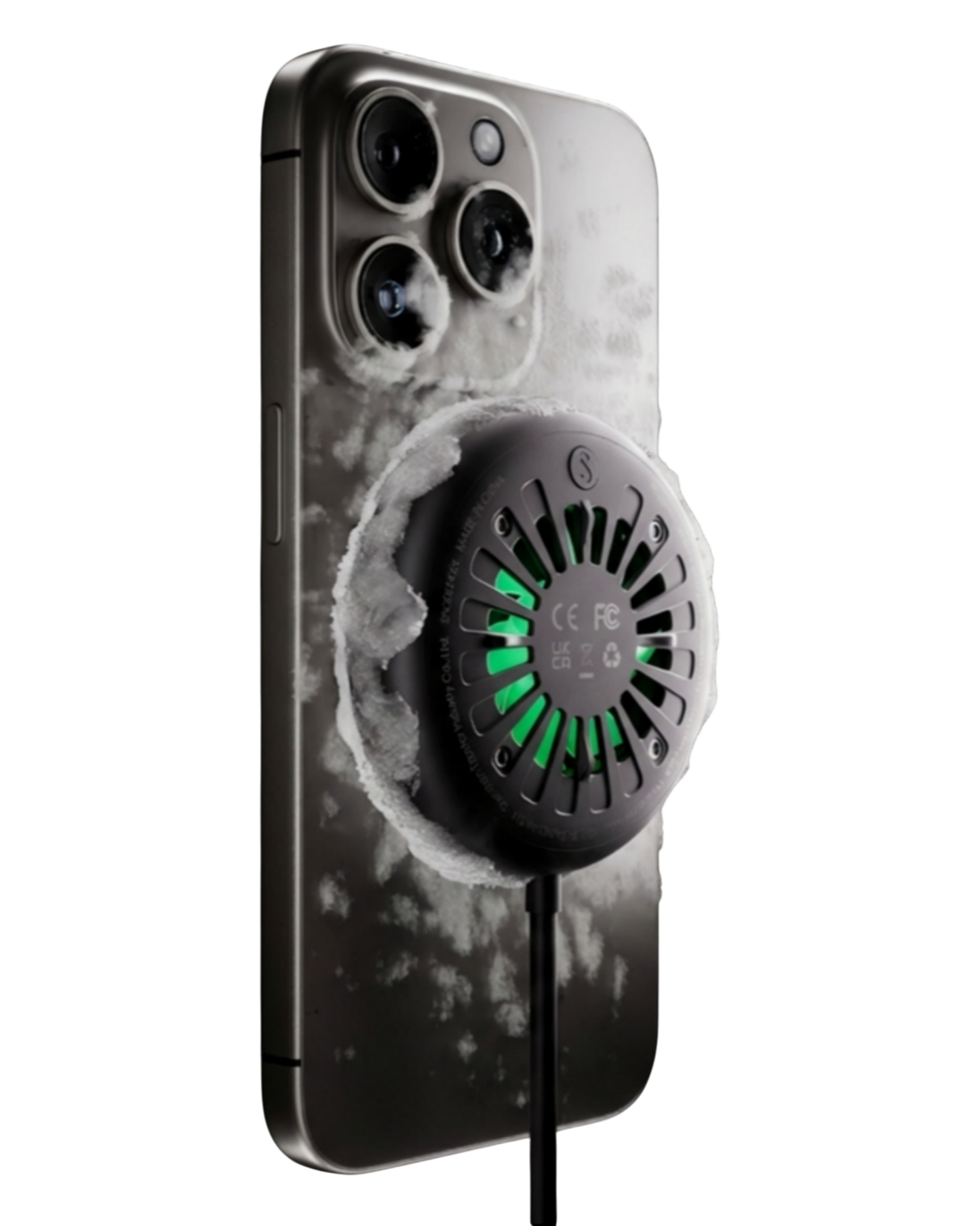 INIU WI213 Magsafe Charger, 15W Fast Charging with Cooling Fan