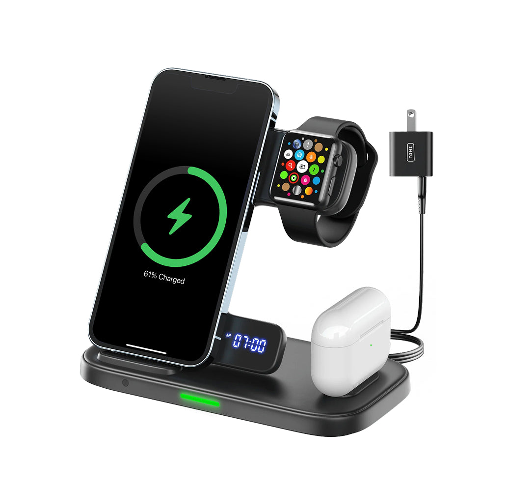 INIU I220 Qi-Certified 3 In 1 Fast Wireless Charger