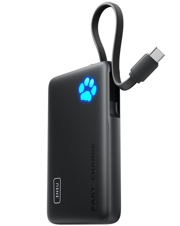 [New] Banco de energía INIU Pawsible P41L-E1 con cable incorporado, el más delgado de 20 W y 10 000 mAh