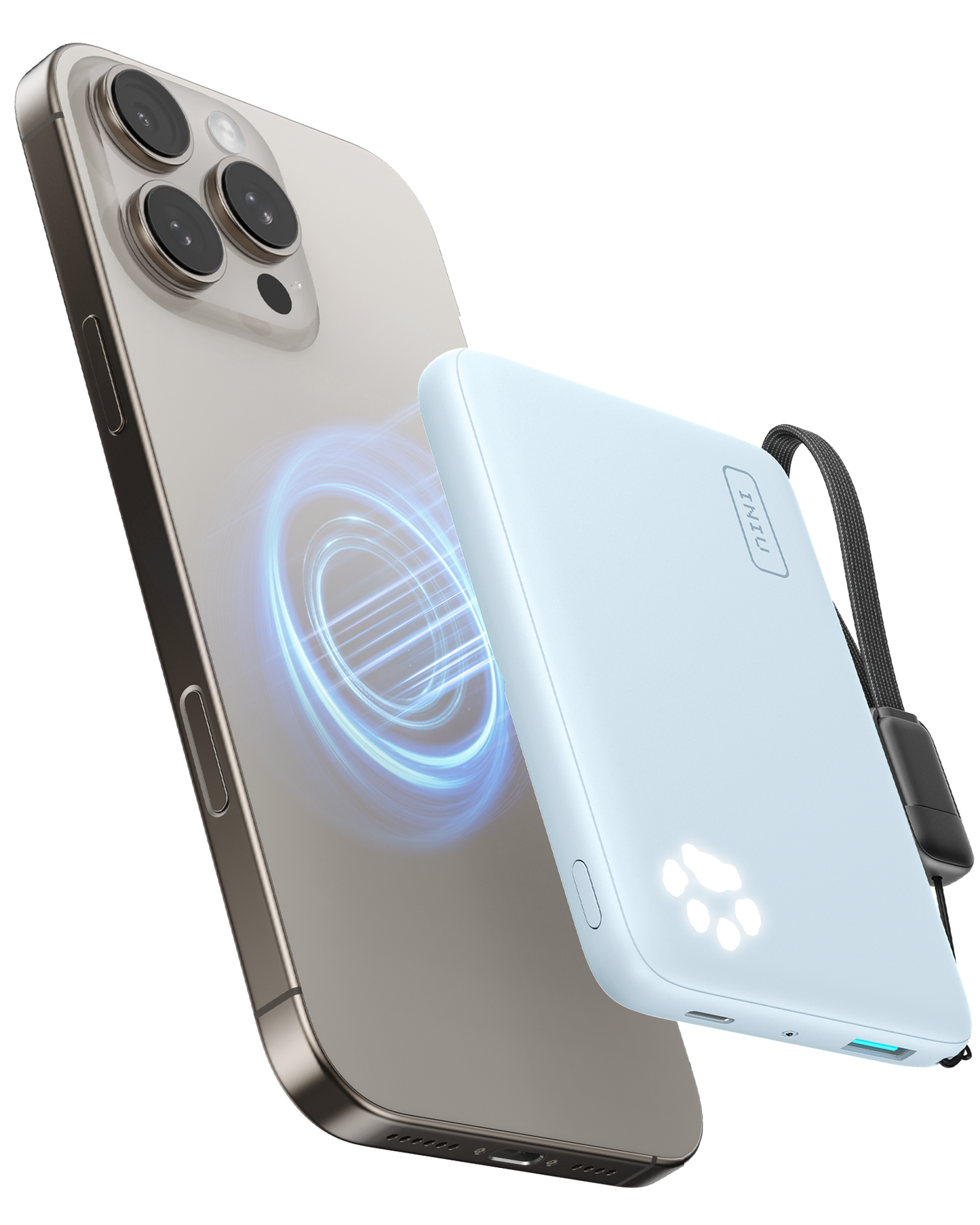 INIU Pawsible P43-E1 Power Bank Qi2 15W 10,000mAh Magsafe