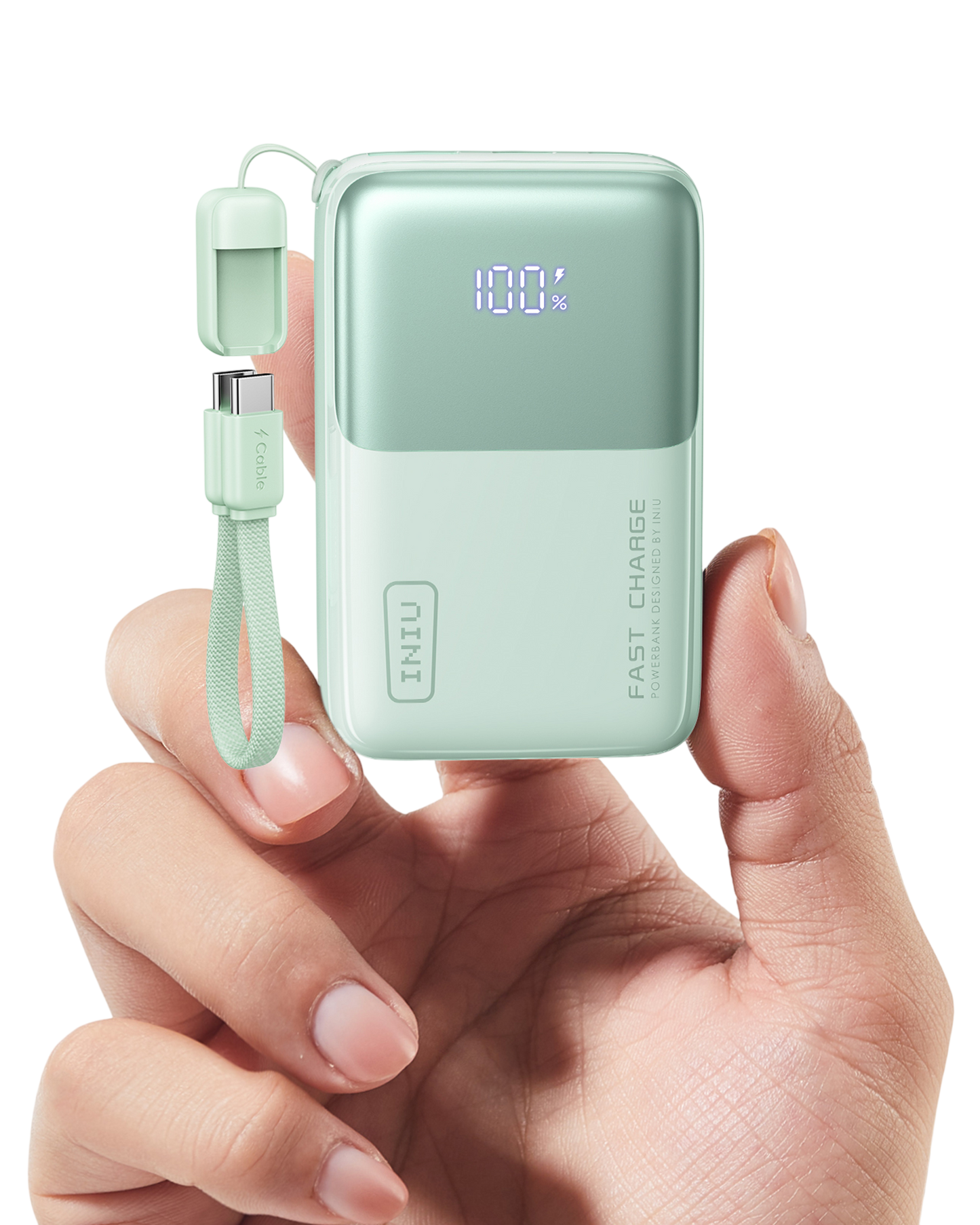 INIU Minibatería externa Pocket Rocket P50 de 45 W | 10 000 mAh