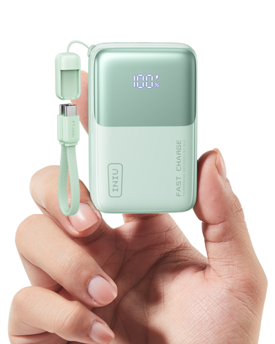 INIU Minibatería externa Pocket Rocket P50 de 45 W | 10 000 mAh