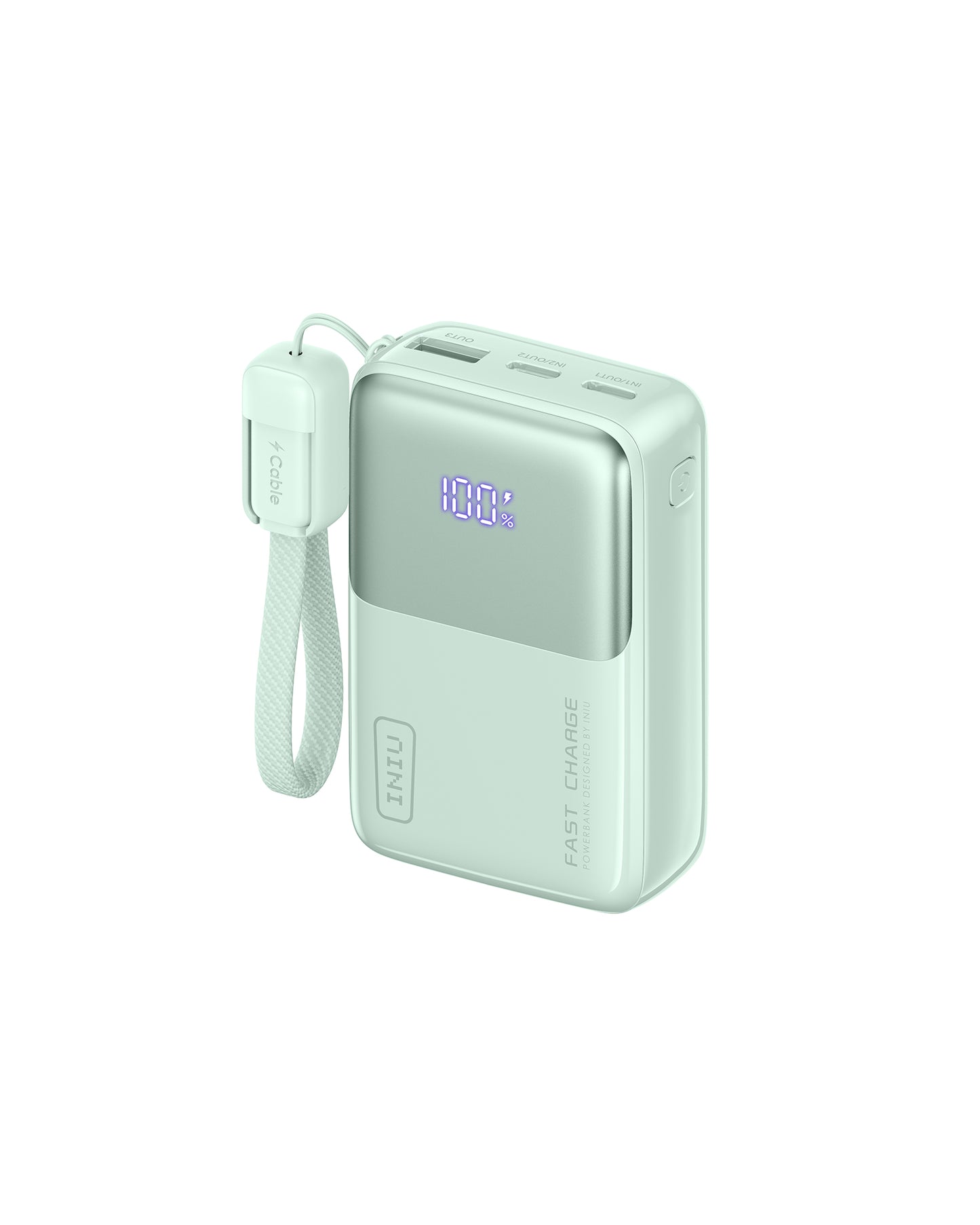 INIU Minibatería externa Pocket Rocket P50 de 45 W | 10 000 mAh
