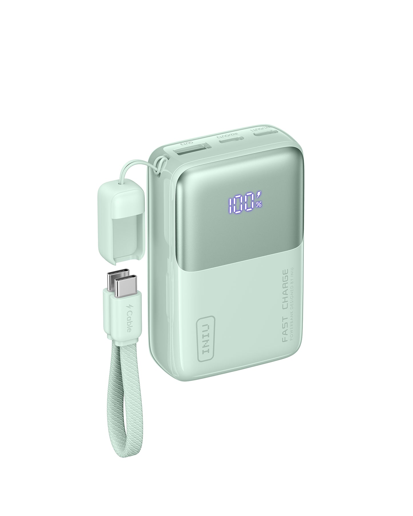 INIU Minibatería externa Pocket Rocket P50 de 45 W | 10 000 mAh