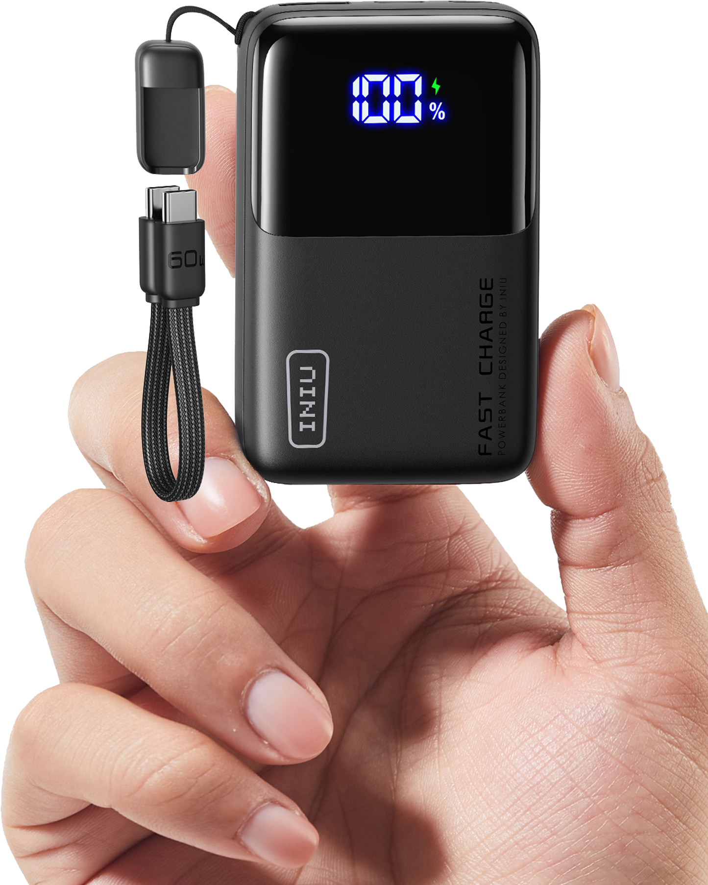 INIU Carry P50-E1 パワーバンク 45W 最小 10,000mAh
