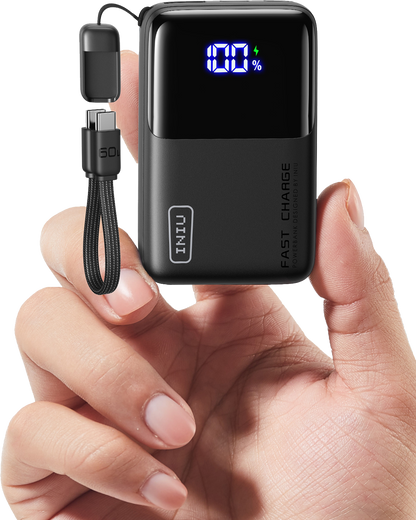 INIU Carry P50-E1 パワーバンク 45W 最小 10,000mAh