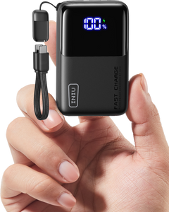 INIU Powerbank Carry P50-E1 45 W, najmniejszy, 10 000 mAh