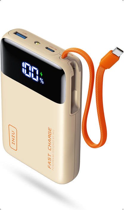 INIU Batería externa portátil de 20000 mAh y 45 W.