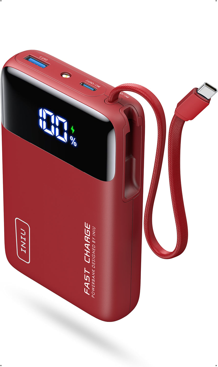 INIU Batería externa portátil de 20000 mAh y 45 W.
