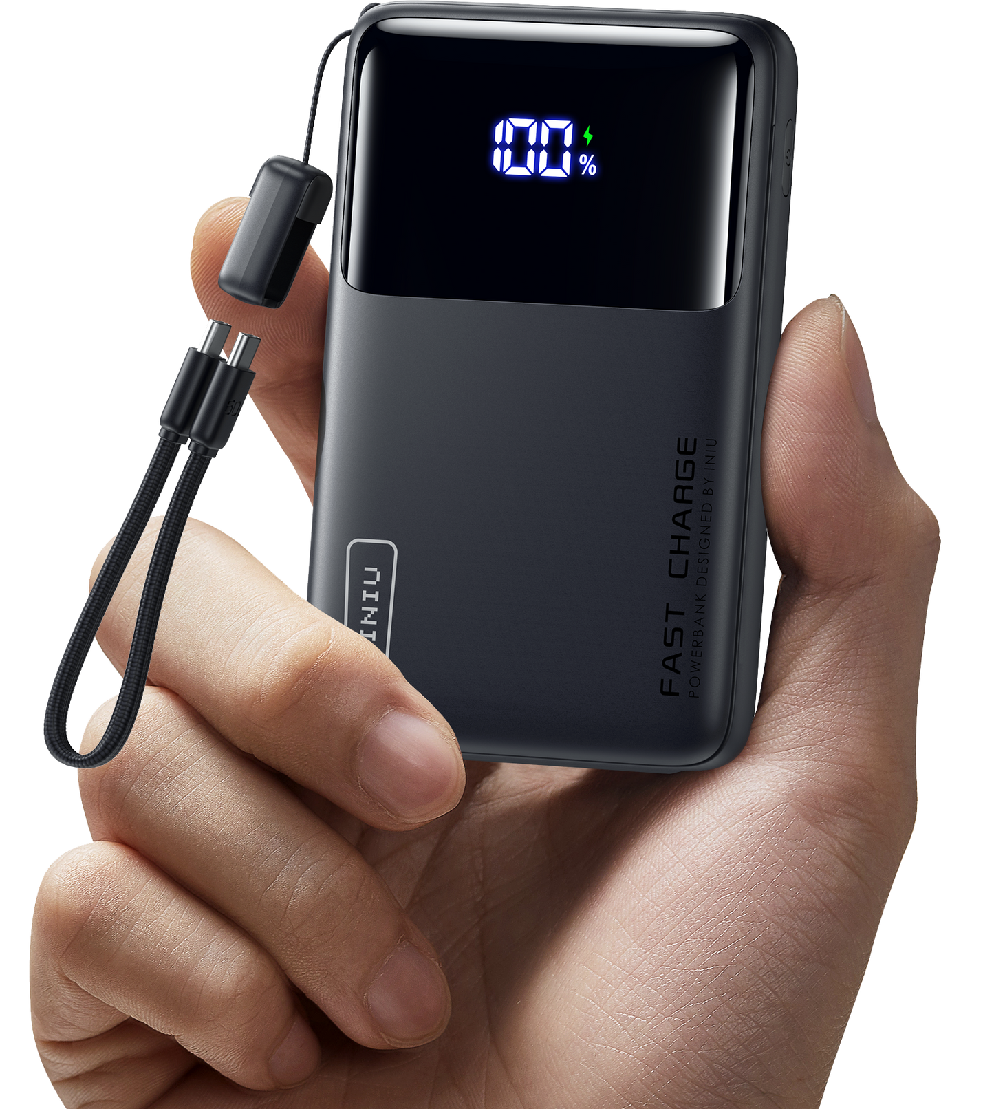 [New] Banco de energía delgado INIU Carry P55-E2 de 45 W y 10 000 mAh