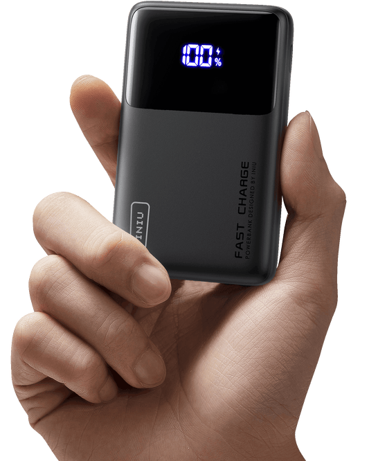 INIU Banco de energía P61 de 22,5 W y 10 000 mAh