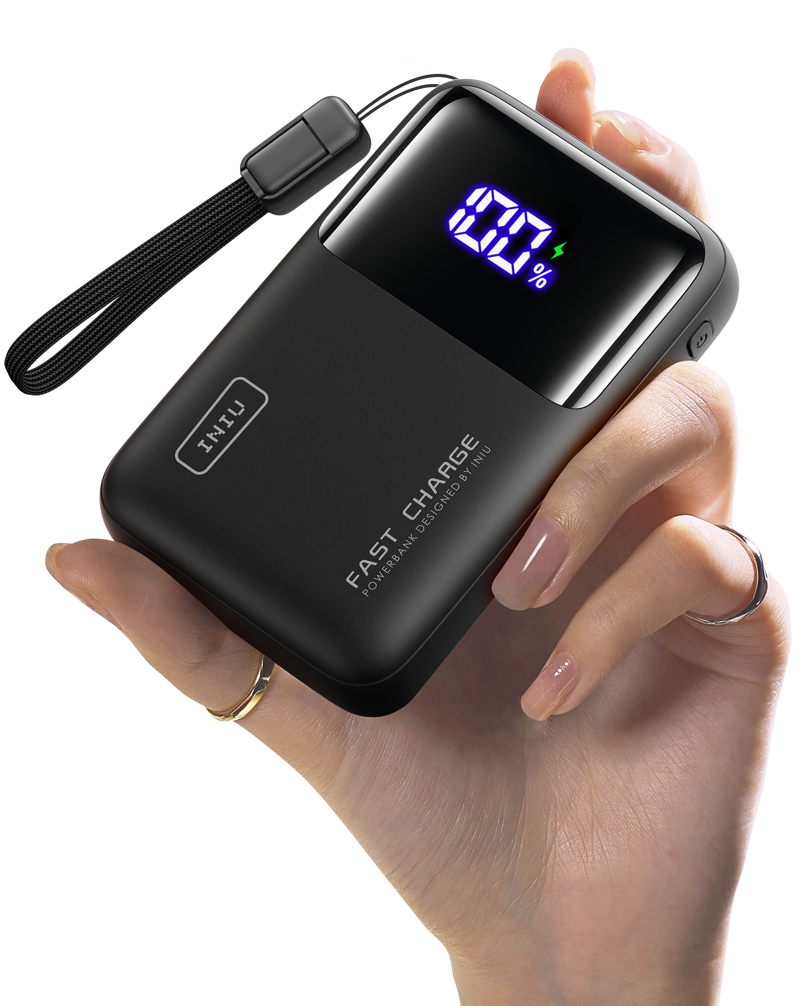 Banco de energía INIU Cougar P62-E1, el más pequeño, 65 W, 20 000 mAh