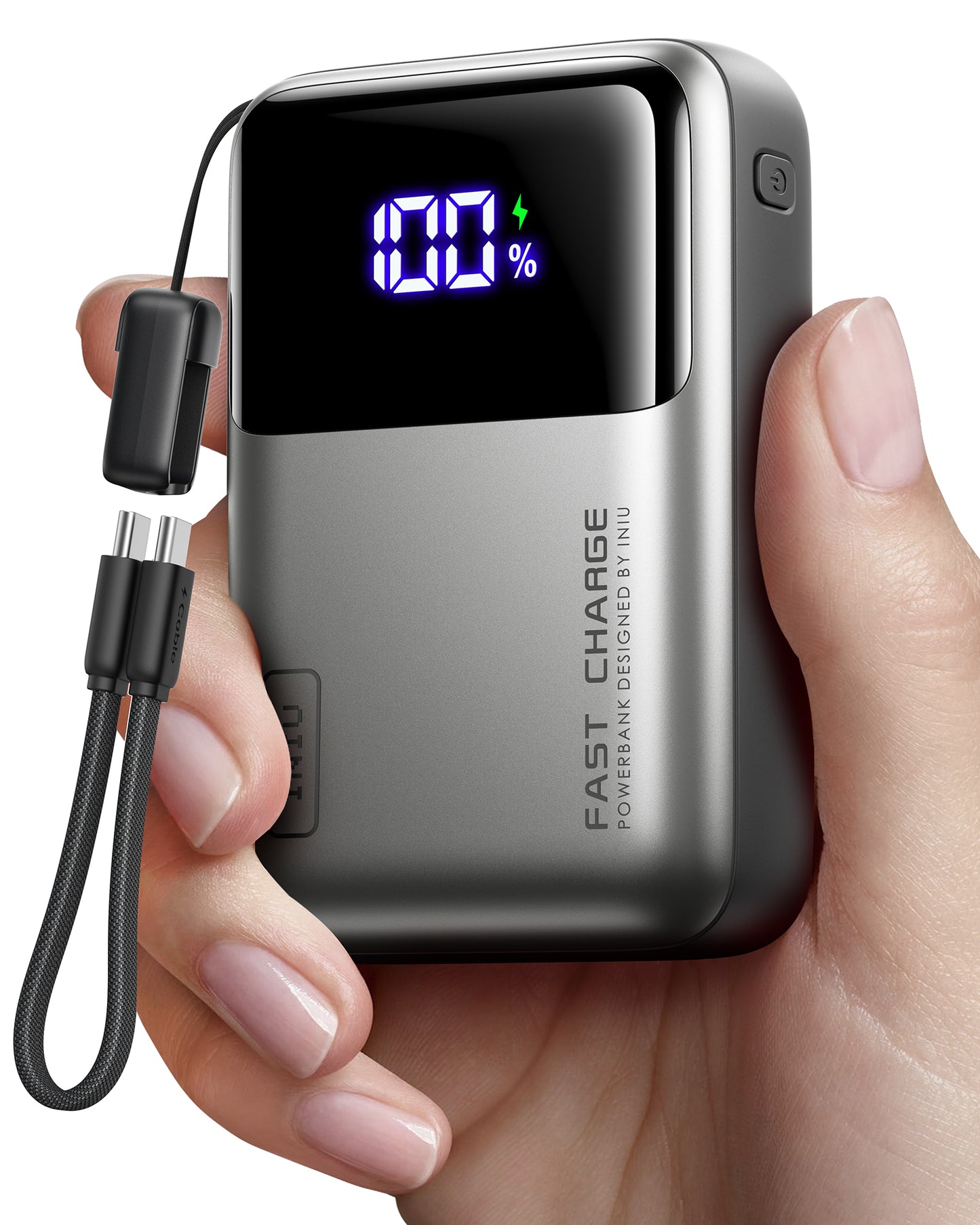 INIU Cougar P62-E1 Power Bank najmniejszy 65 W 20000 mAh