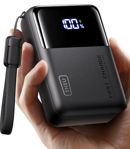 INIU Banco de energía P63-E1 tamaño mini de 25000 mAh y 100 W