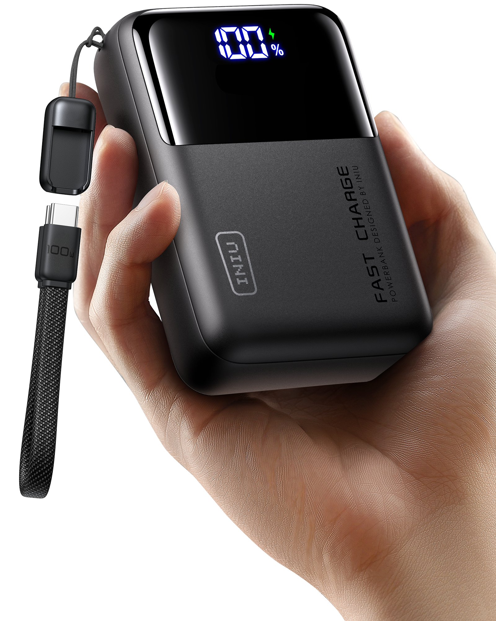 INIU Cougar P63 筆記型電腦行動電源，最小巧，25000mAh，100W