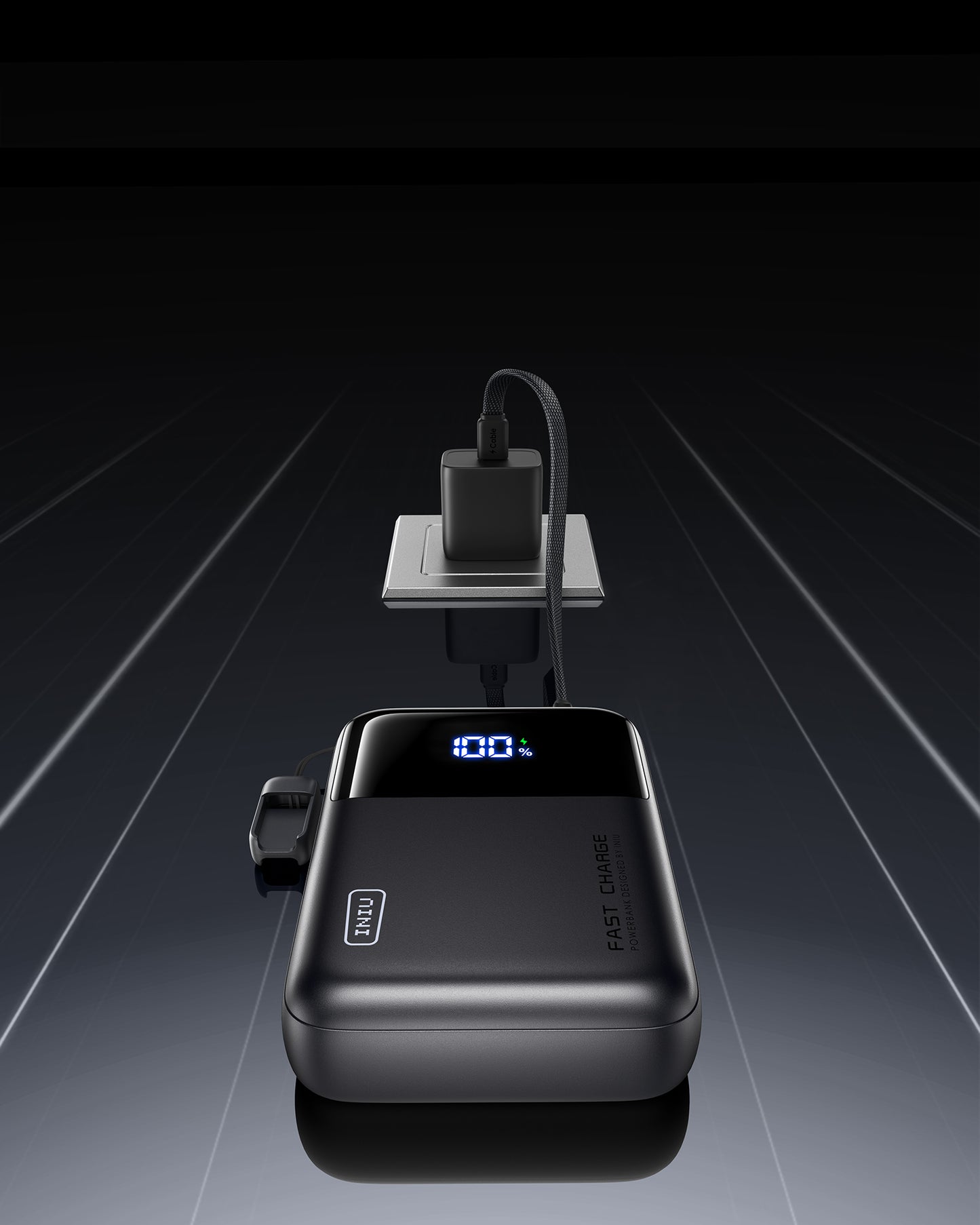 INIU Cougar P63-E1 Power Bank Smallest 100W 25,000mAh