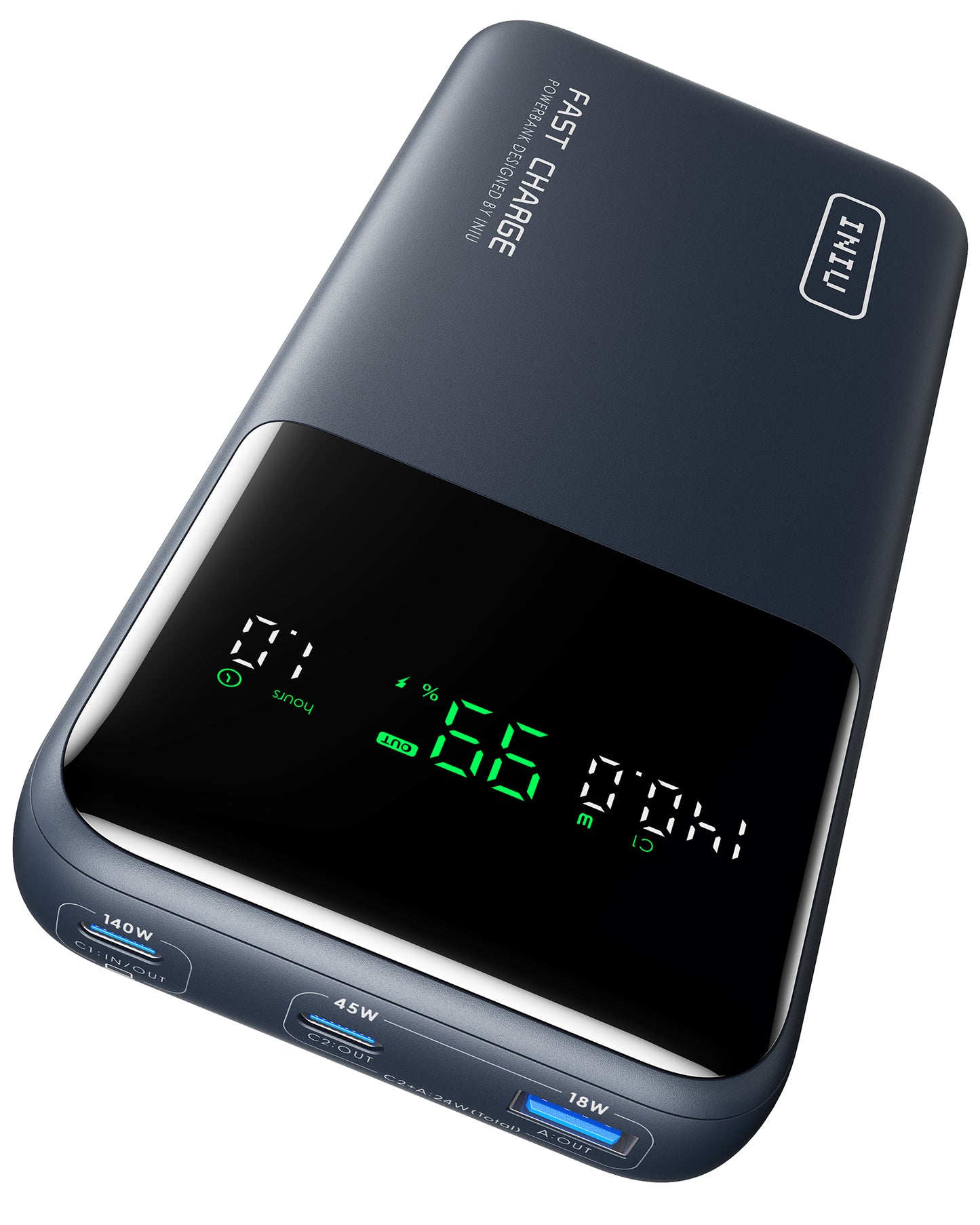 INIU Cougar P64-E1 Power Bank Fastest 140W 25000mAh