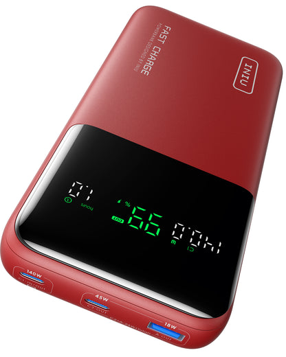 INIU Cougar P64-E1 Power Bank Fastest 140W 25000mAh