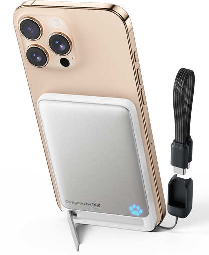 [New] Banco de energía INIU SnapGo P71-E1 Magsafe Qi2 de 15 W, el más delgado de 5000 mAh