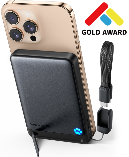 INIU SnapGo P73-E1 Wireless Charger Qi2 15W 10000mAh