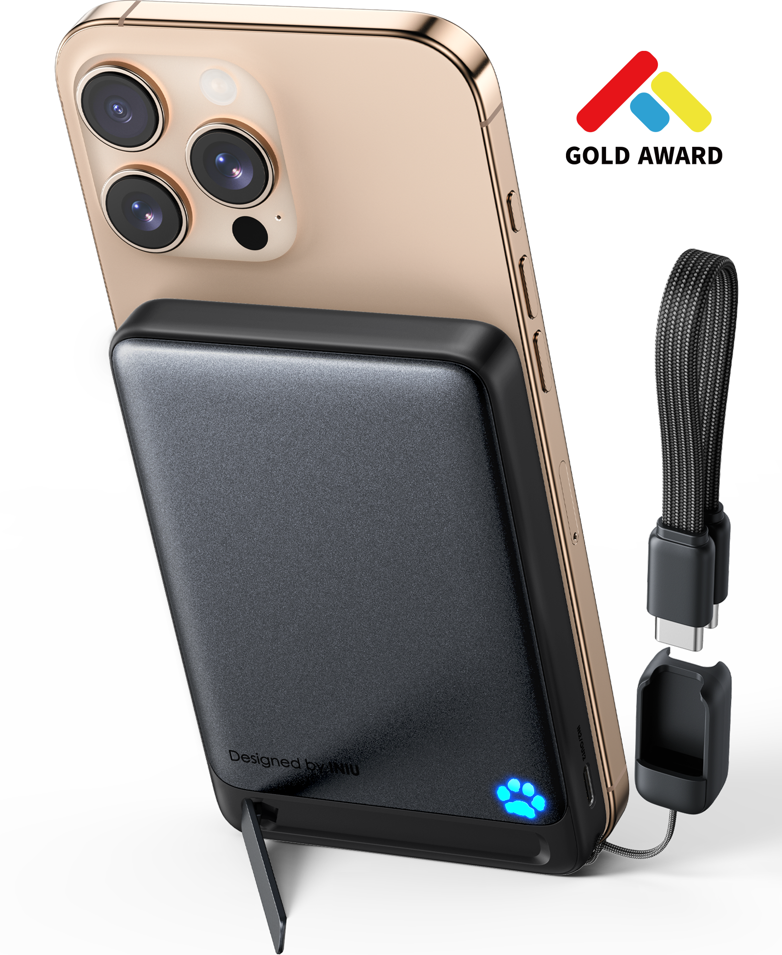 Cargador inalámbrico INIU SnapGo P73-E1 Qi2 15W 10000mAh
