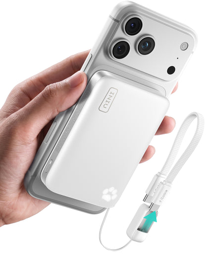 INIU Batería externa magnética SnapGo P771 Qi2.2 de 25 W | 10000 mAh