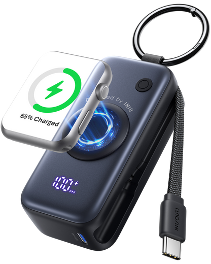 INIU Banco de energía SnapGo P81 para iWatch de 5 W y 5000 mAh
