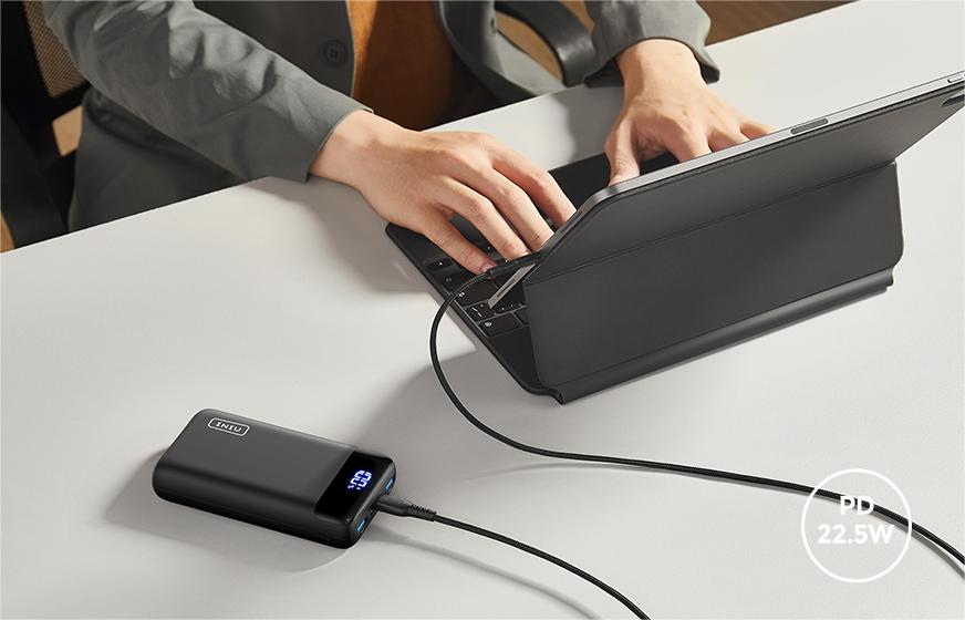 INIU Portable Charger,22.5W 20000mAh USB C in & Out Power Bank