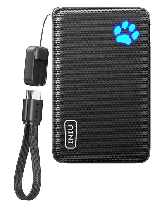 INIU PX01-41X Portable Charger, Compact 10000mAh PD 22.5W Power Bank