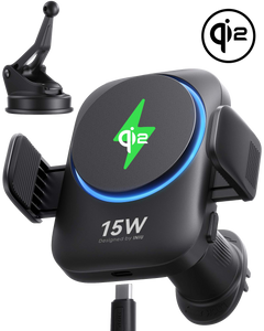 INIU SnapGo V11-E1 Qi2 15W Magnetic Wireless Car Charger Mount