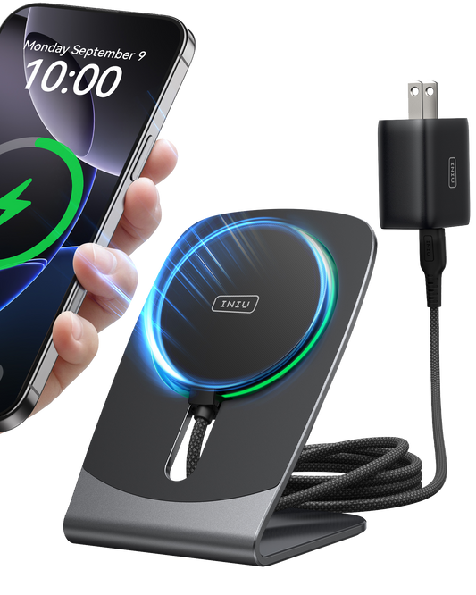 Chargeur sans fil magnétique INIU W21-E1 Qi2 15 W