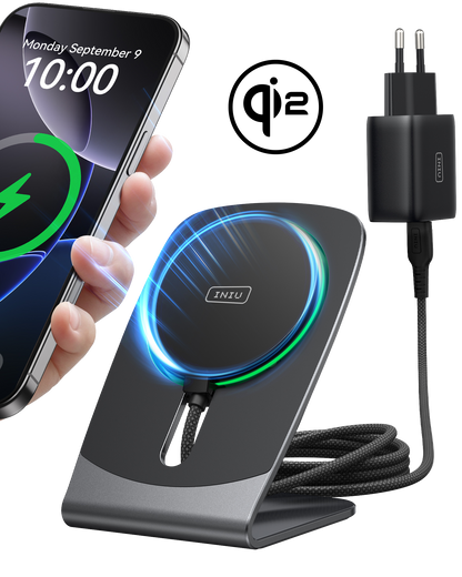 INIU W21-E1 Qi2 15W 磁吸無線充電器