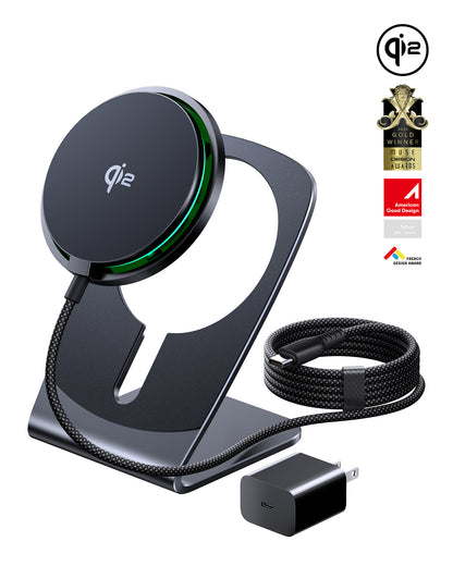 INIU Ładowarka bezprzewodowa magnetyczna Qi2 15 W W21-E1